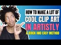 How to Make A LOT of Awesome Clip Art Quickly in Artistly - Artistly for Beginners