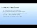 Introduction to MapReduce Lecture 23 MapReduce-Tutorial