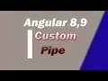 Angular 8 full tutorial in hindi custom pipe in angular custom pipe in angular 8