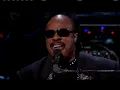 Stevie Wonder and John Legend perform "The Way You Make Me Feel" at the 25th Anniversary Concert