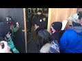 Chase Bank security guard pulls a gun on protestors in Portland Oregon