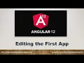 Angular 12 Editing the First App Angular two-way Binding Let s Start Website Development