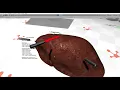 SofaAPAPI-Unity3D - 3D deformable liver VS LightSaber simulation