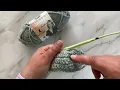 How To Single Crochet 6 Stitches Together sc6tog Decrease