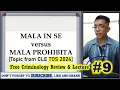 TOS Topic Mala In Se VS Mala Prohibita Criminology Review Lecture