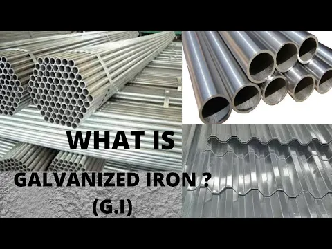 Download MP3 WHAT IS GALVANIZED IRON (G.I) ?? INTRODUCTION TO G.I | MANUFACTURER & FABRICATOR | KS CREATIONS