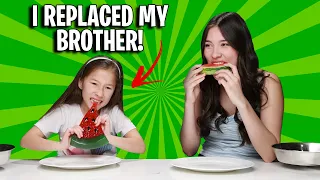 I Replaced EvanTube with an 8-Year-Old!!! GUMMY vs. REAL 2