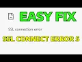 How To Fix SSL Connect Error 5 Error in Windows OR in Download Manager