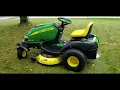 John Deere SST16 Lawn Tractor Walk Around
