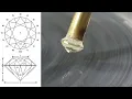 How To Cut a Round Brilliant Gemstone Using a Faceting Diagram For Beginners