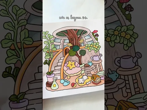 Das überrascht JEDEN 🤭 Sarinas Fortschritt nach 10 Seiten ✨ #coloringbook #cozycorner