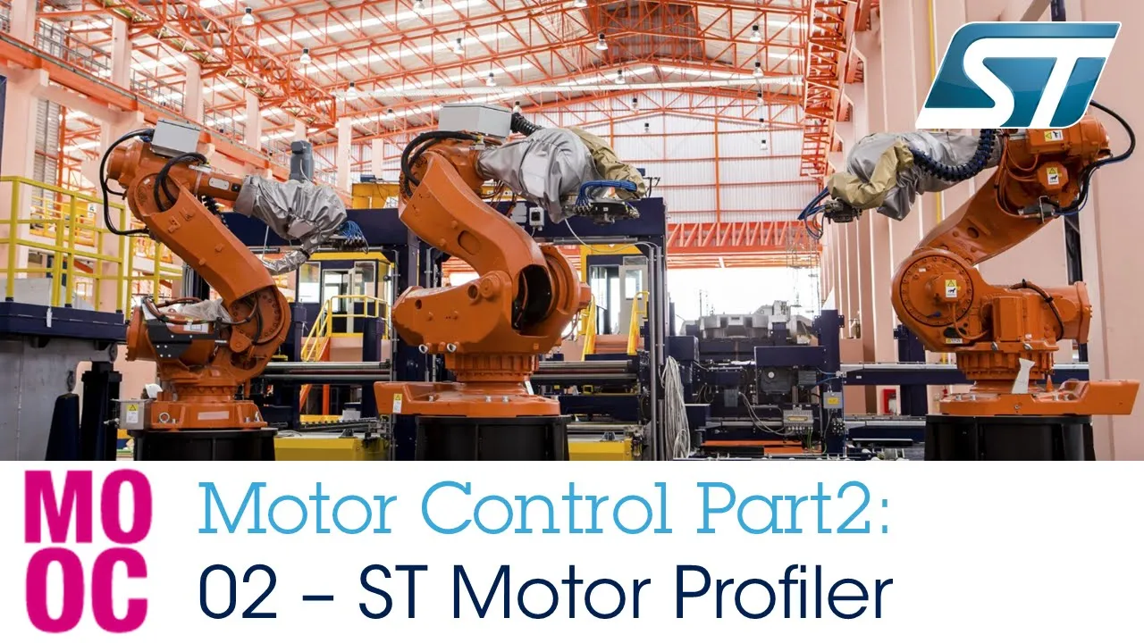 Motor Control Part 2 - 2 ST Motor profiler - hands-on