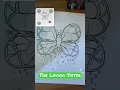 Printable Colouring Pages - A family of Butterflies