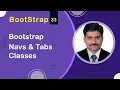 Bootstrap Navs and Tabs Classes - Bootstrap 5 Tutorial 33