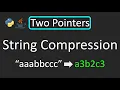 LeetCode - 443 String Compression Two Pointers Technique Python Java