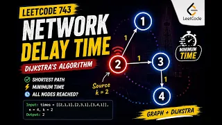 LeetCode 743 - Network Delay Time Dijkstra s Algorithm Explained