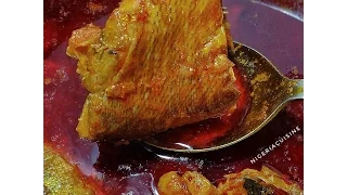 imoyo nigerian food obe eja tutu