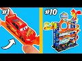 Smallest vs Biggest Hot Wheels Track
