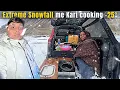 Lagu Ep-6 । Extreme Snowfall me kari Cooking in Camper car🏕️ । भरी बर्फबारी में Camping 