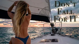 Solo sailing Girl is alone at Sea  ⛵️🤍💦 | ep.5