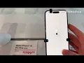 Looking at the iPhone 15 series at the t-mobile store