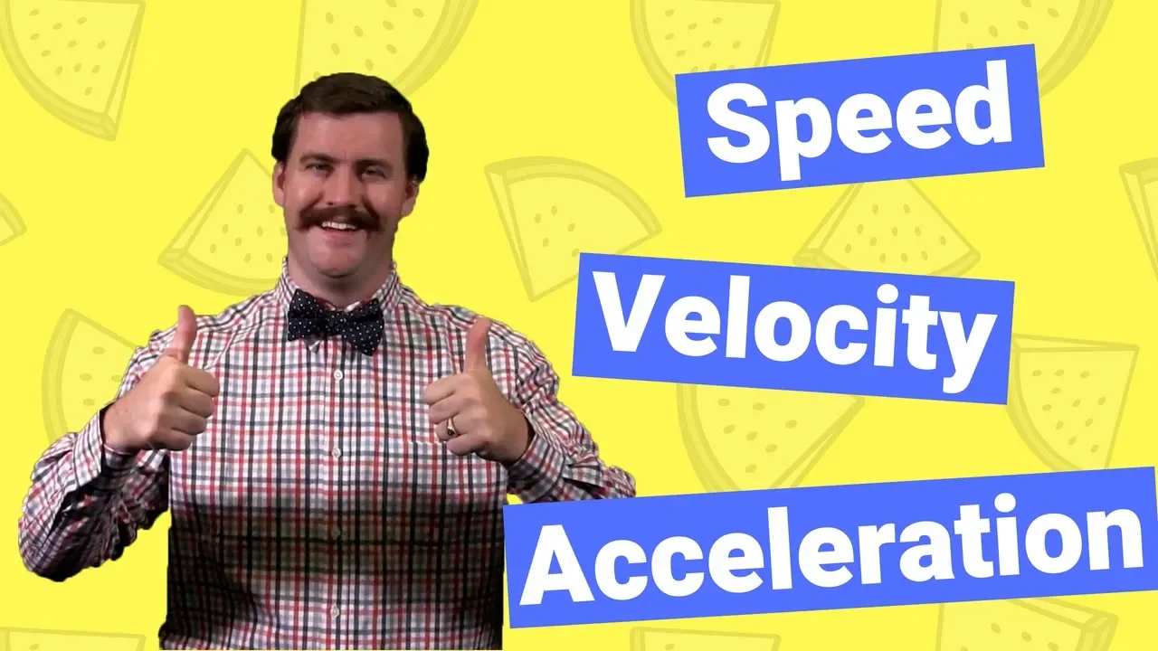 Outline Video Speed, Velocity, and Acceleration | Physics of Motion Explained