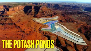 The Potash Ponds near Moab Utah