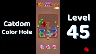 Catdom Color Hole Level 45 Screenshot
