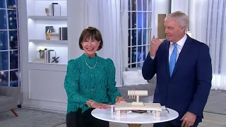 Diamonique x Kathy Levine Curb Appeal Tennis Bracelet SS on QVC