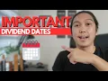 How to invest to receive dividends IMPORTANT dividend dates explained