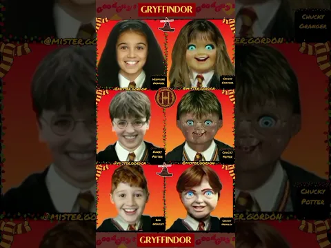 Harry Potter 2026 Vs Chucky Gryffindor/TikTok Challenge Humor. #shorts YouTube