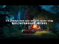 Even When I'm Not(野生の島のロズ 挿入歌) 日本語訳