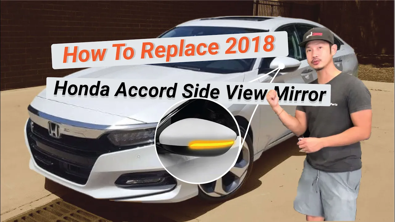 2018-2022 Honda Accord : Side View Mirror Painted (Aftermarket | LX/Sport Model)