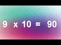 Multiplication Tables 2-10 Flash Cards Random Order - Elementary Math