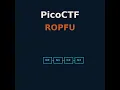 PicoCTF ropfu Binary Exploitation challenge walkthrough - ret2shellcode jop