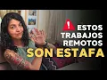 Como saber si un trabajo REMOTO es ESTAFA