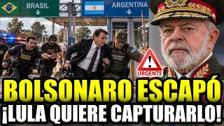 🚨¡URGENTE BOLSONARO ESCAPÓ DE BRASIL! ¡LULA LO QUIERE CAPTURAR! | FRAN FIJAP