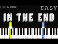 Download Lagu Linkin Park - In The End | EASY Piano Tutorial