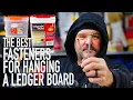 The Best Fasteners For Hanging A Ledger Board