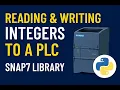 Siemens PLC Python Snap7 Tutorial Read Write Integers in Siemens PLC S7-