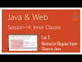 Inner Nested Class Normal or Regular Inner Class in Java