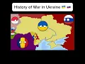 War in Ukraine map 2014-2022 Countryballs 1