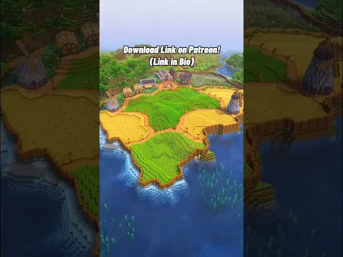 Minecraft: Coastal Farm! | Timelapse | #minecraft #minecraftbuilding #timelapse #shorts