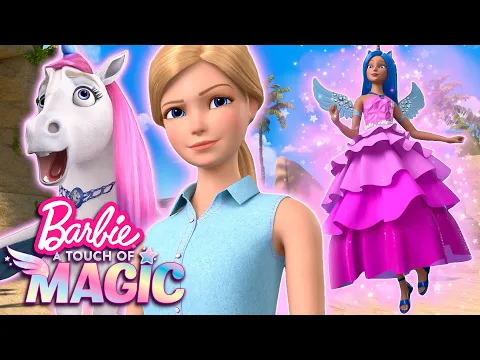 Download MP3 Barbie \u0026 Alo Summon The Sapphire Fairycorn! | Barbie A Touch Of Magic Season 2 | Netflix Clip