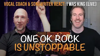 Download ONE OK ROCK IS UNSTOPPABLE! Vocal Coach \u0026 Songwriter React to I Was King (LIVE) | Song Reaction MP3