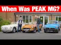 When Was PEAK MG MGA MGB Montego Abingdon Classic Sports Car History