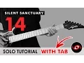 14 - Silent Sanctuary INTRO SOLO INTERLUDE Guitar Tutorial WITH TAB