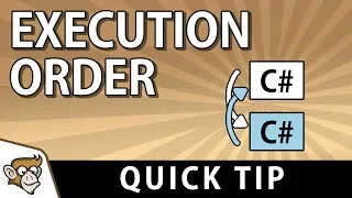 Quick Tip Script Execution Order Unity Tutorial
