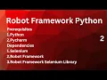 Install Robot Framework and Dependencies Installing Pycharm Packages Plugins