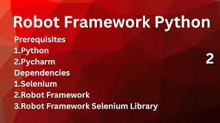 Install Robot Framework and Dependencies Installing Pycharm Packages Plugins
